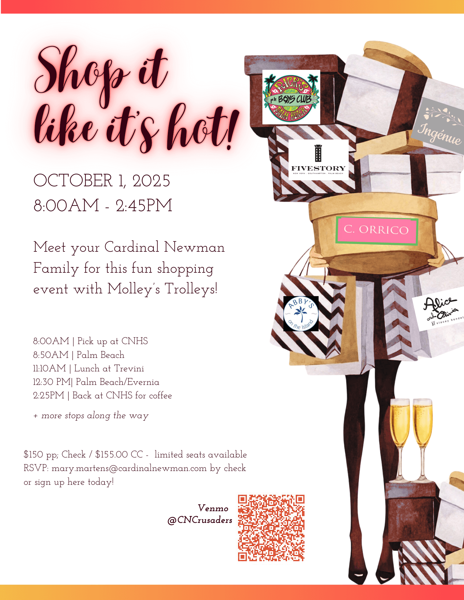Shop it like it's hot event 2025