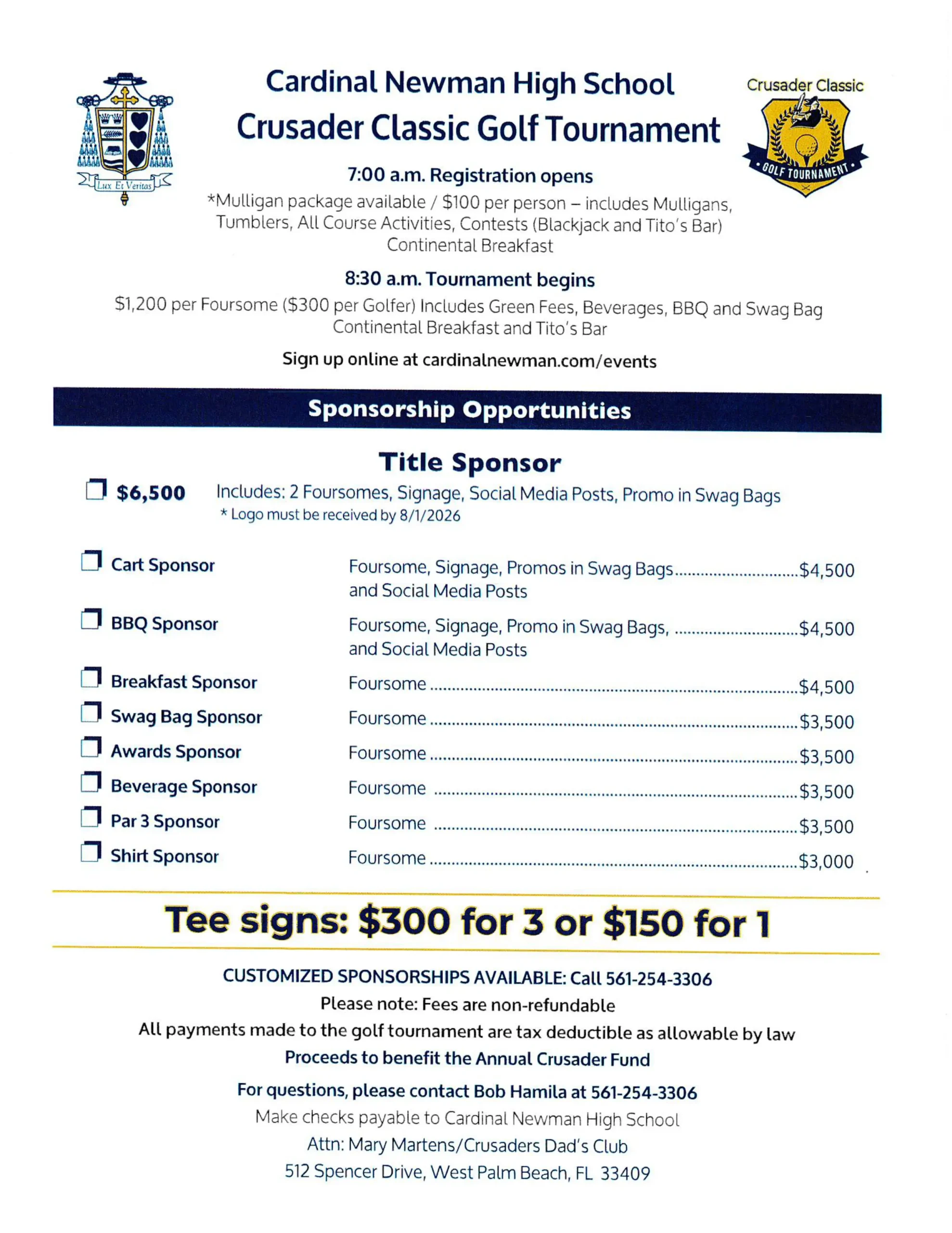 Golf Sponsor Form_page-0001