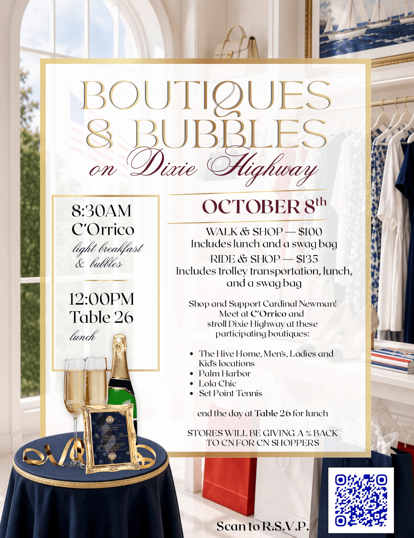 Boutiques & Bubbles