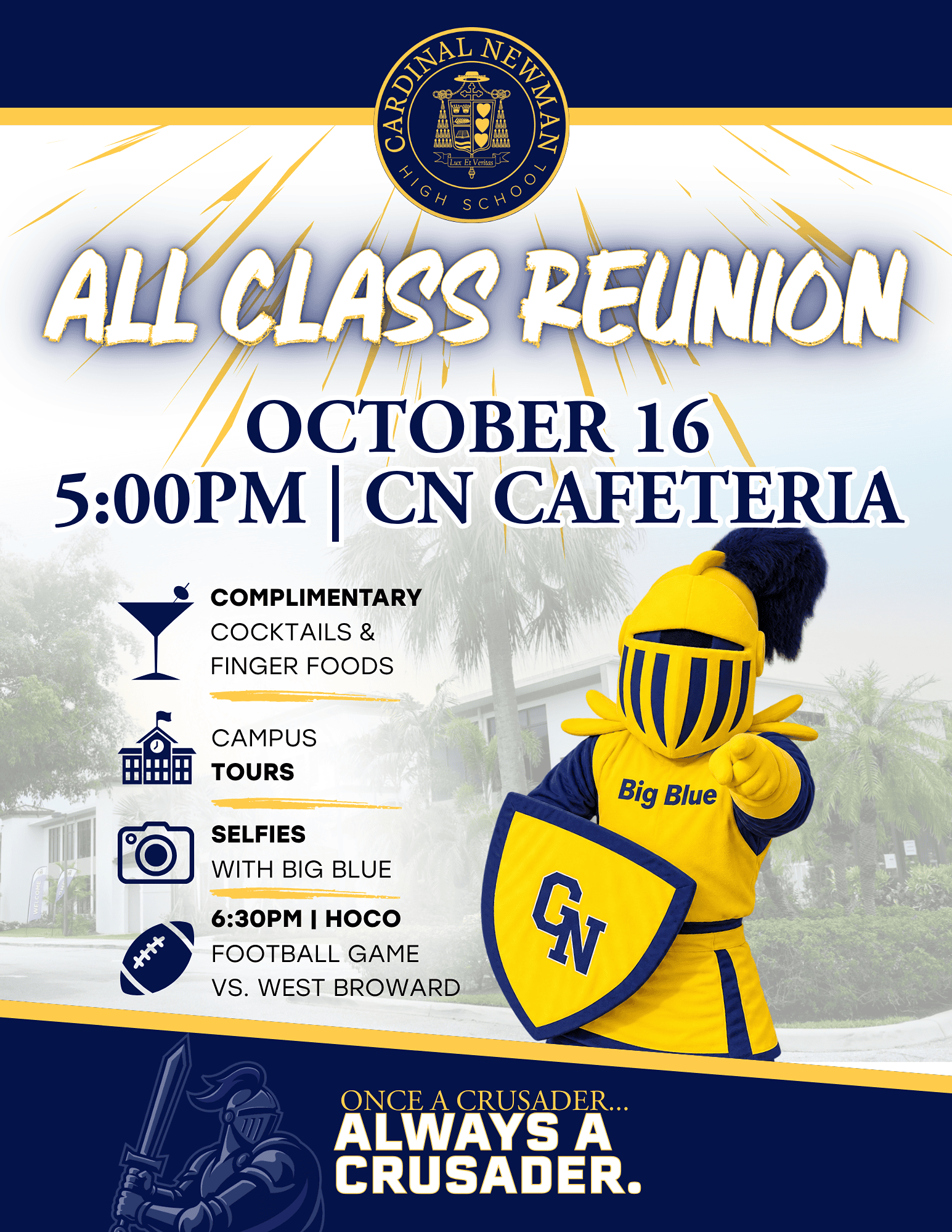 Class of 76 Reunion Flyer